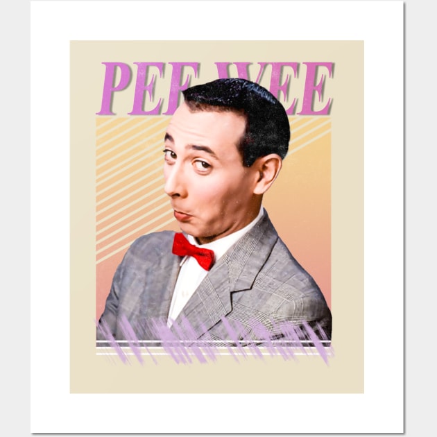 PEE WEE HERMAN Wall Art by Alaknanda prettywoman